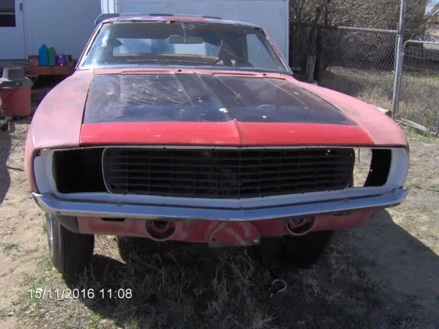 1969 camaro ..project car....no title...as u see it