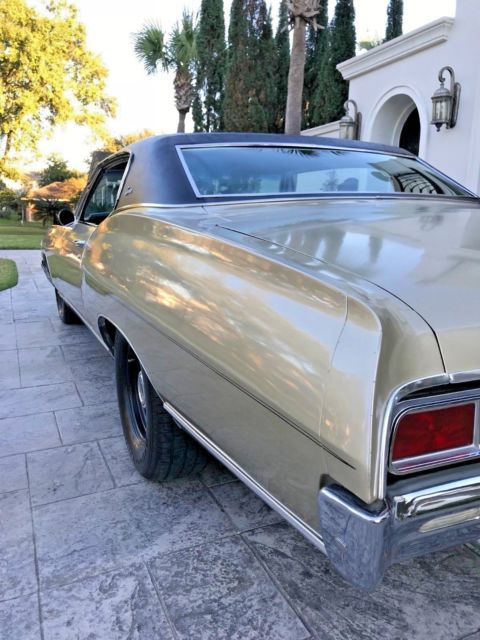 1967 chevrolet caprice, 76k original miles, 327 v8, automatic, blk plate car, ac
