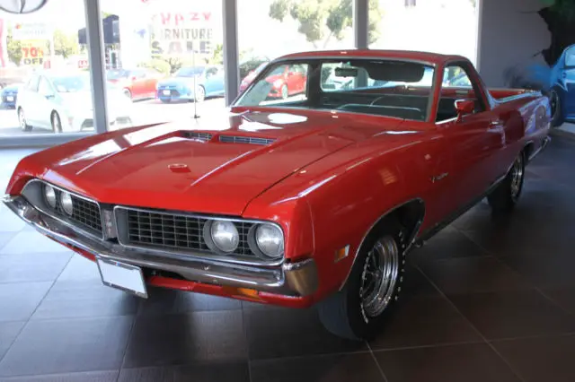 1971 ford ranchero gt documented since new, build sheet, 81k orig. miles, mint