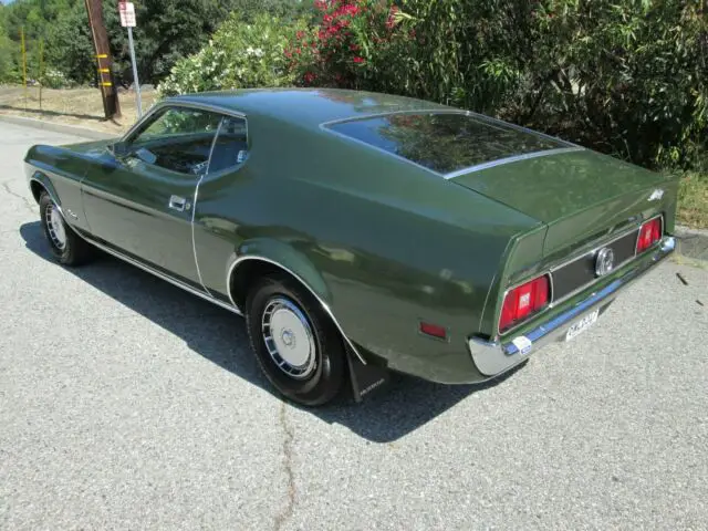 1972 ford mustang fastback 351 h code,134k miles, all original ca car. nr