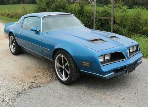 1978 pontiac firebird formula convertible 118000 miles