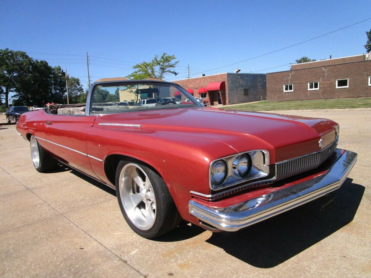 1973 buick centurion convertible - california car - looks and runs good