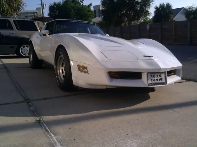 1981 chevrolet corvette mirror t-tops only 74,000 miles