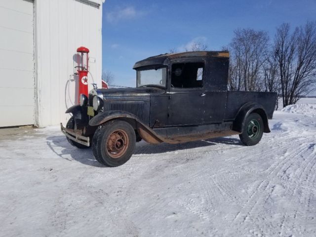 1931 ford model a delivery pickup barn find ratrod street rod original 1928 1929