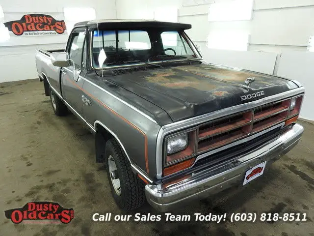 1989 gray runs drives body inter good 318v8 3 spd auto!