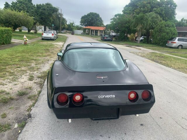 1980 corvette 4-speed, 49k orig. miles, blk/blk