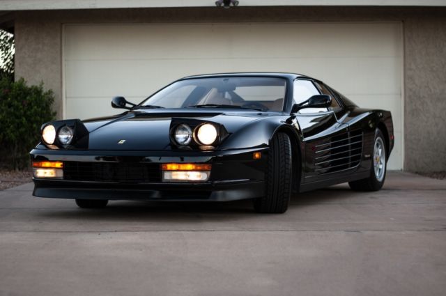 1990 ferrari testarossa - serviced clean history