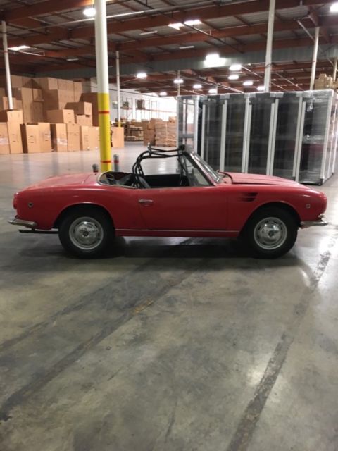 1965 fiat osi 1200 st trop convertible