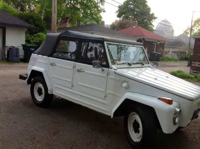 1973 vw thing 181 in chicago from huntington beach california