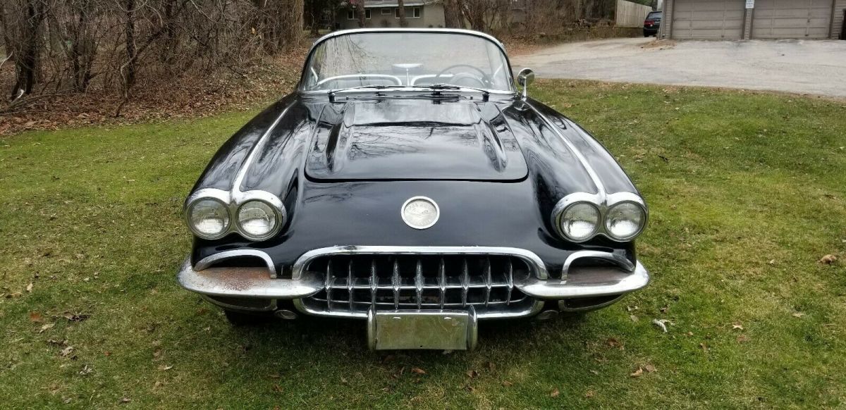 1960 chevrolet corvette survivor old restoration runs and drives