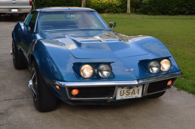 1968 corvette l36 427/390hp 4-spd matching #'s survivor