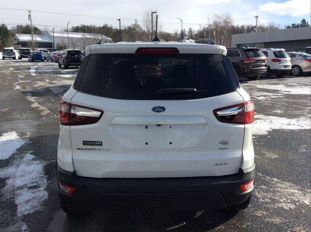 used 2018 ford ecosport 4wd ses south burlington, vt 05403 for sale in burlington, vermont