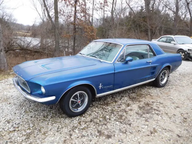 rare 1967 ford mustang factory s code 390gt big block 4 speed 9" rear end car 67