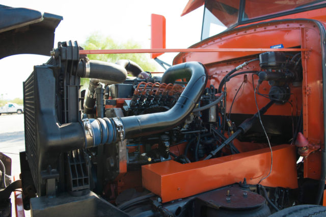 1974 peterbilt 359 custom mini semi / pickup cummins diesel 2006 ford f450 frame