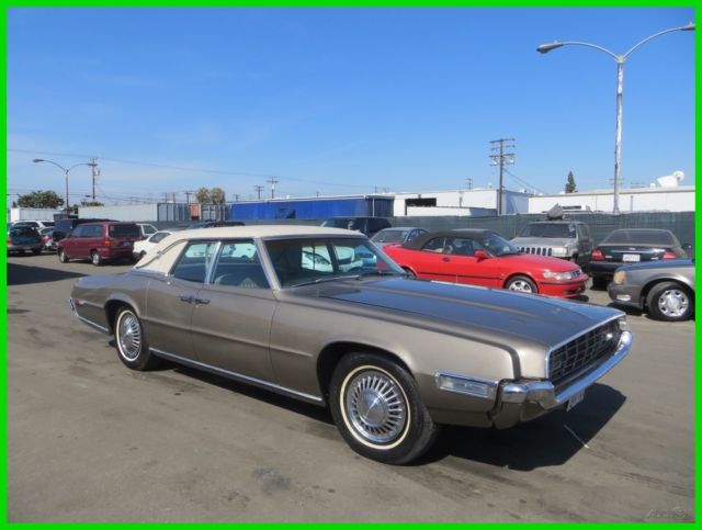 1968 ford thunderbird 4-door landau thunder jet429 v-8 cruise-o-matic no reserve