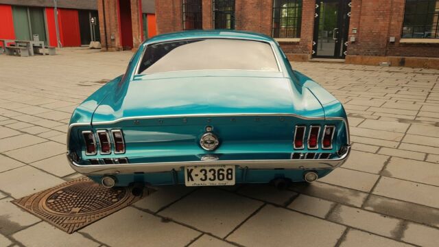 1968 ford mustang fastback gulfstream aqua. 347 stroker. fb performance aod 4stb