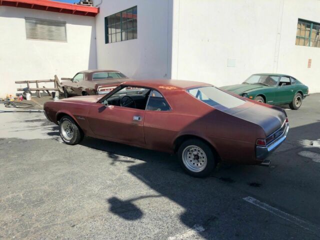 1968 amc javelin coupe brown rwd automatic