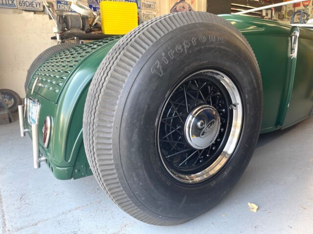 1930 ford model a convertible green rwd manual