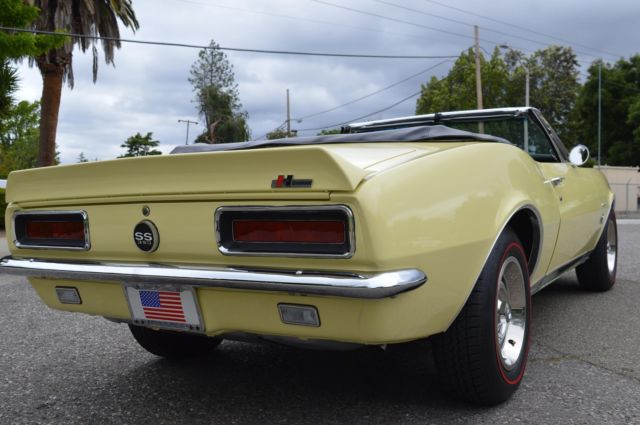 1967 chevrolet camaro rs ss convertible special order car high end restoration