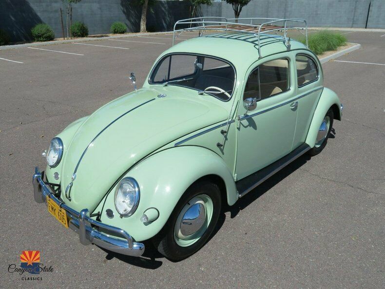 1957 volkswagen type 1 beetle sedan, oval window, 1300cc engine, fully restored!