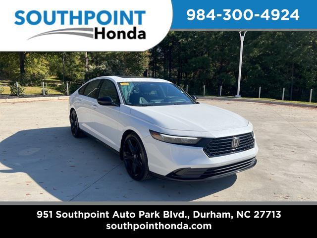 2023 honda accord hybrid base