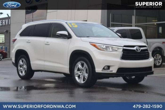 2015 toyota highlander limited limited 4dr suv for sale in siloam springs, arkansas