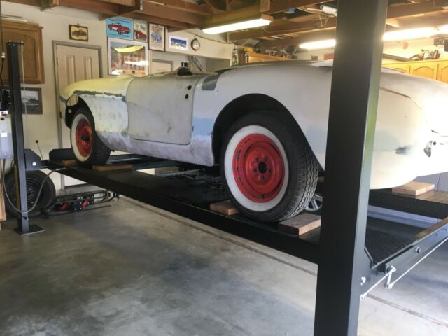 1957 corvette restoration project
