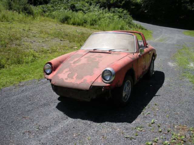 1968 911 targa, tangerine