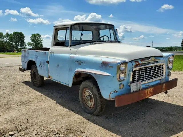 1960 international ih 4x4 short box pickup truck v8 original montana