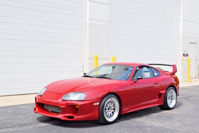 1994 toyota supra tt twin turbo renaissance red