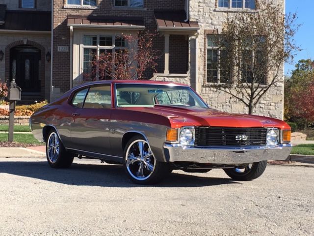 1972 chevrolet chevelle -show car-high end custom pro touring build-68 69 70 71