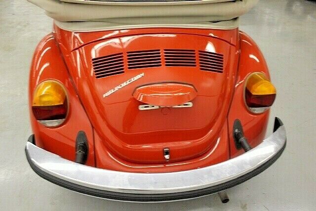 - 1979 super beetle convertible with 3,000 miles - - collectors take note!!