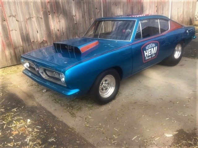org bo29 68 hemi cuda.sale turn key,less motor,trans,rear