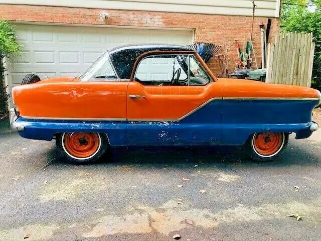 1962 nash metropolitan - old business display car from southern virginia