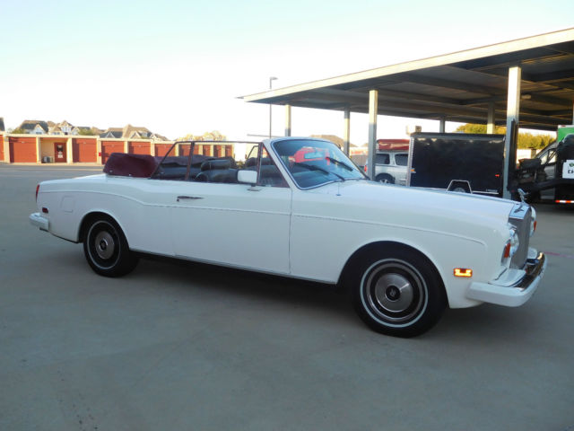 1972 rolls royce cornice convertible 32,000 original miles
