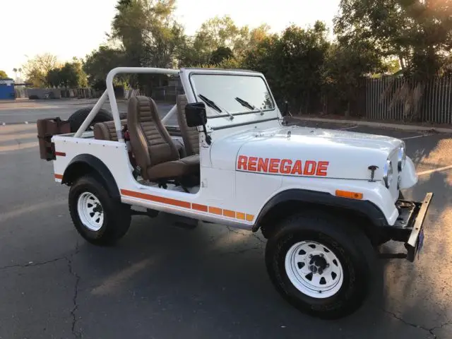 1980 jeep cj7 renegade one owner california off road super clean orig. title!