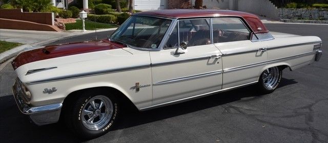 1963 burgundy hardtop cruiser ford