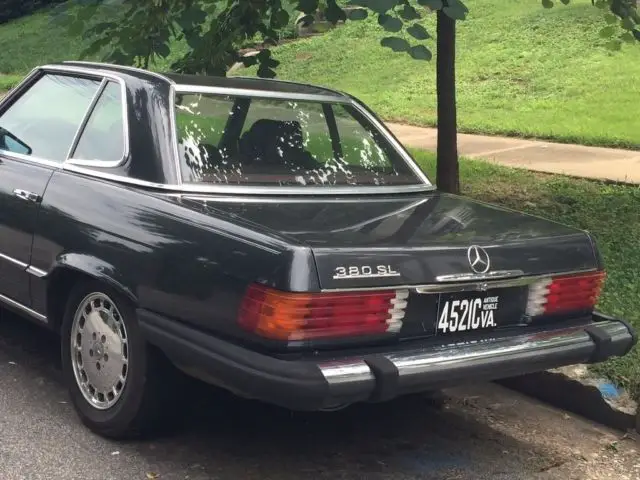 1985 mercedes-benz 2 dr convertible used 3.8l v8 16v automatic rwd