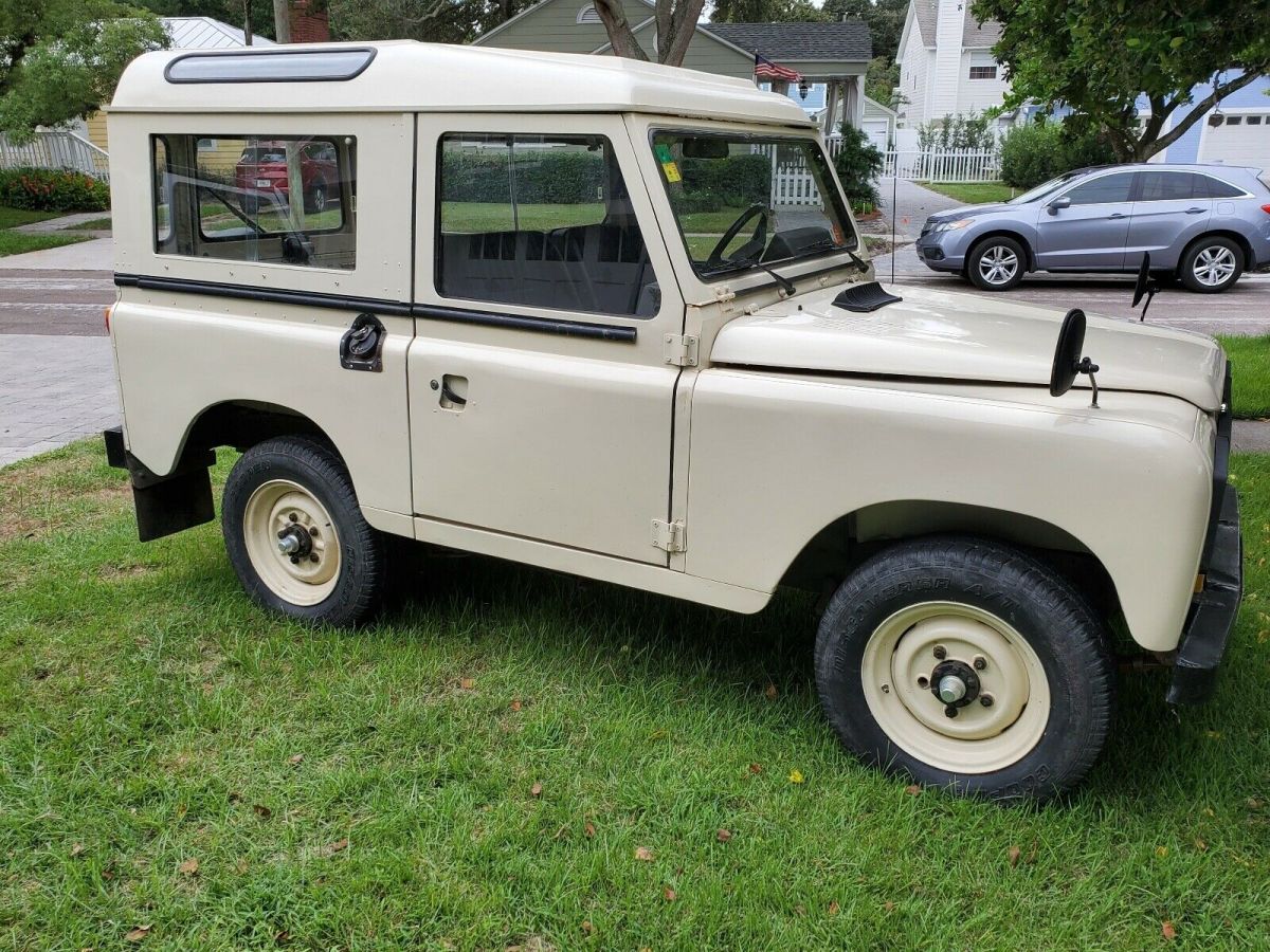 1980 land rover serie iii swb 2.3 d pickup brown 4wd manual 88 especial
