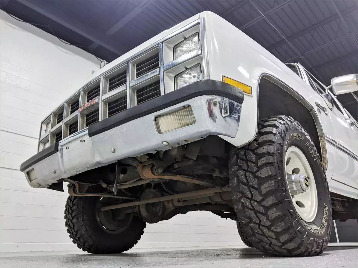 1982 gmc jimmy white 4wd automatic k1500