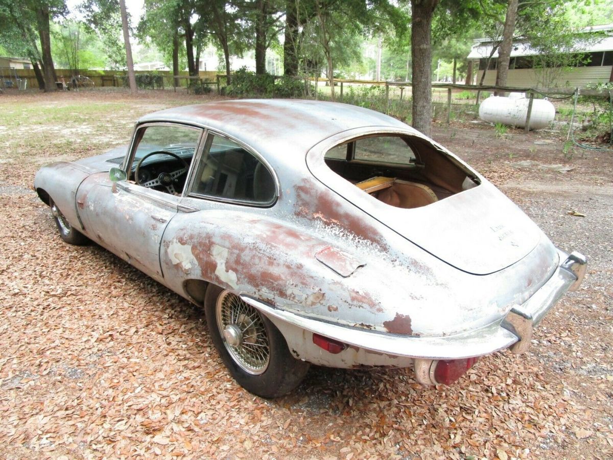 1969 jaguar e type xke coupe manual series 2 4.2 garage barn find no reserve