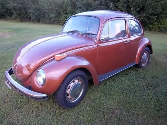 1972 vw super beetle for parts or restoration runs / drives **clear title**