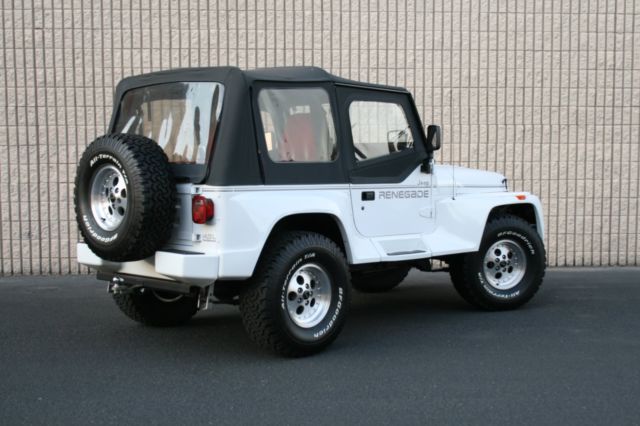 1993 jeep wrangler w/ renegade package | time capsule with only 11,000miles!!!