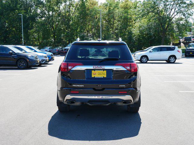 2018 gmc acadia denali