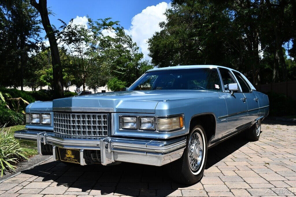 1976 cadillac fleetwood 1 family owned 53ks loaded fuel injected