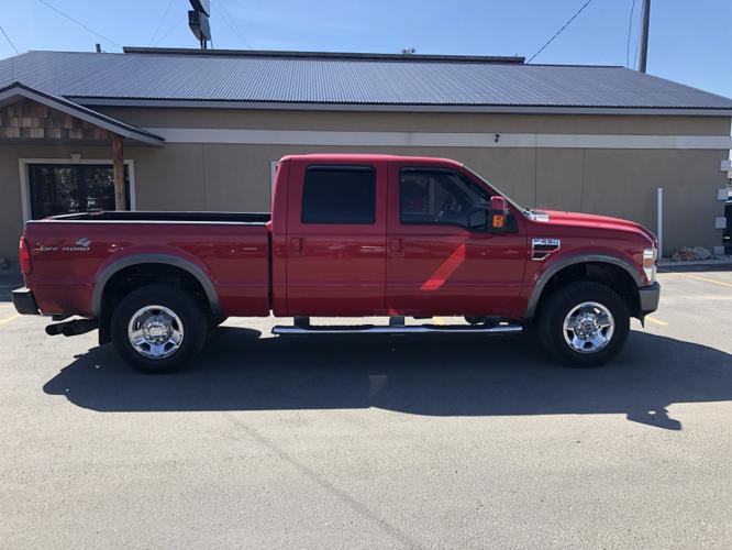 used 2008 ford f250 4x4 crew cab lariat billings, mt 59101 for sale in billings, montana
