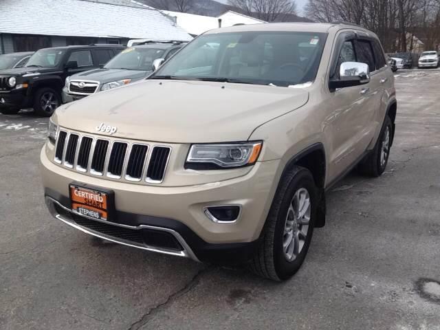 2015 jeep grand cherokee limited 4x4 limited 4dr suv for sale in bennington, vermont