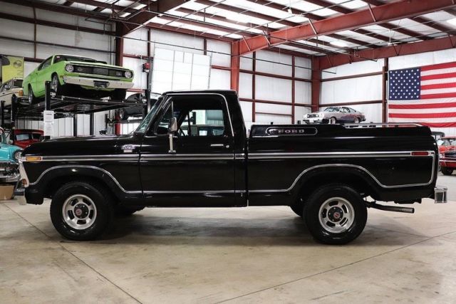 1979 ford f100 84411 miles black pickup truck 351 v8 automatic