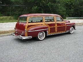 1950 desoto custom woodie wagon