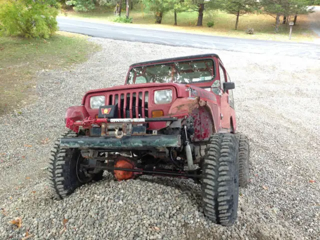 1987 jeep off-road rock crawler 4x4 chevy 350 4 speed rat hot rod no reserve ny